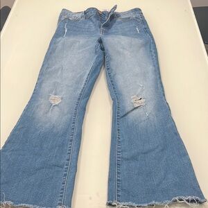 Celebrity Pink Blue Flare Wide Leg Jeans